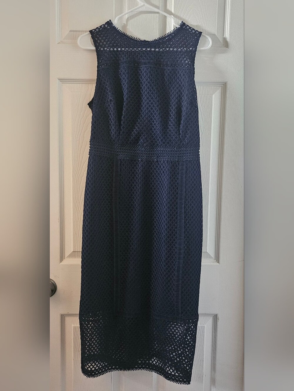 New York & Company Stretch Midi Sheath Dress